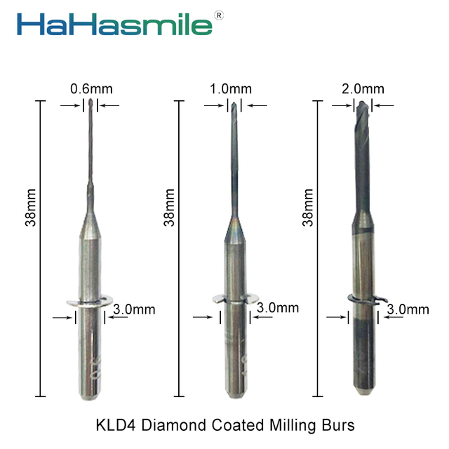 KLD4 Diamond Milling Burs