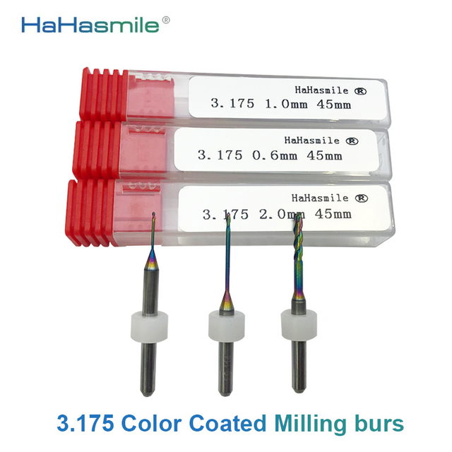 3.175 Zirconia Milling Burs